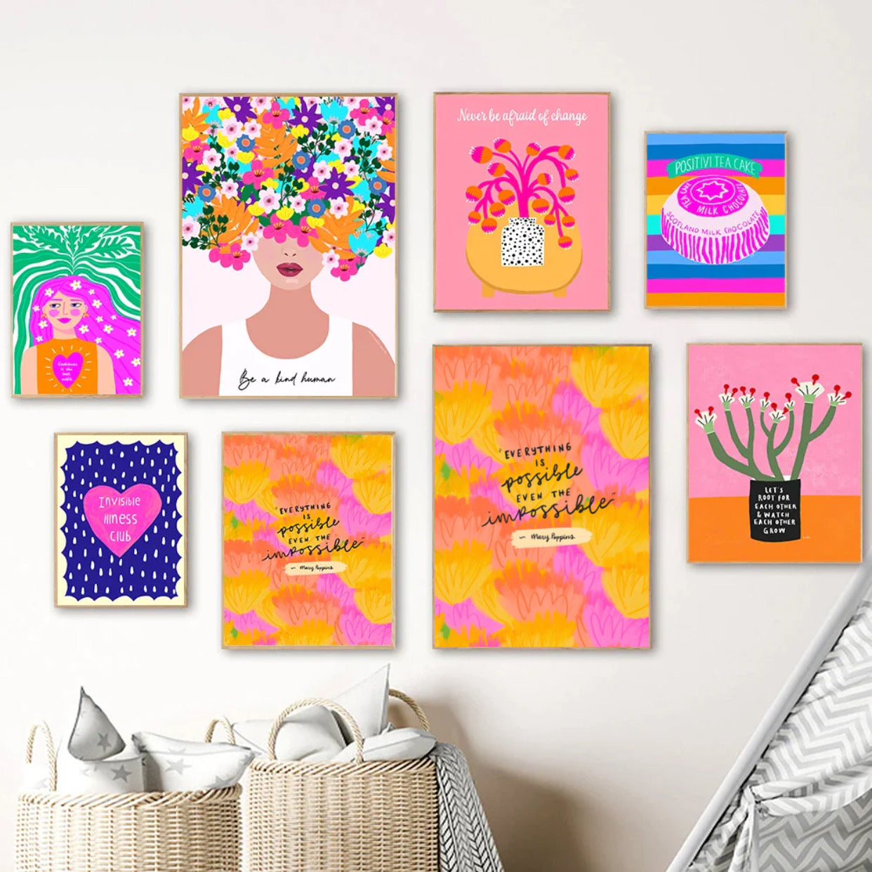 "everything is possible, even the impossible" poster