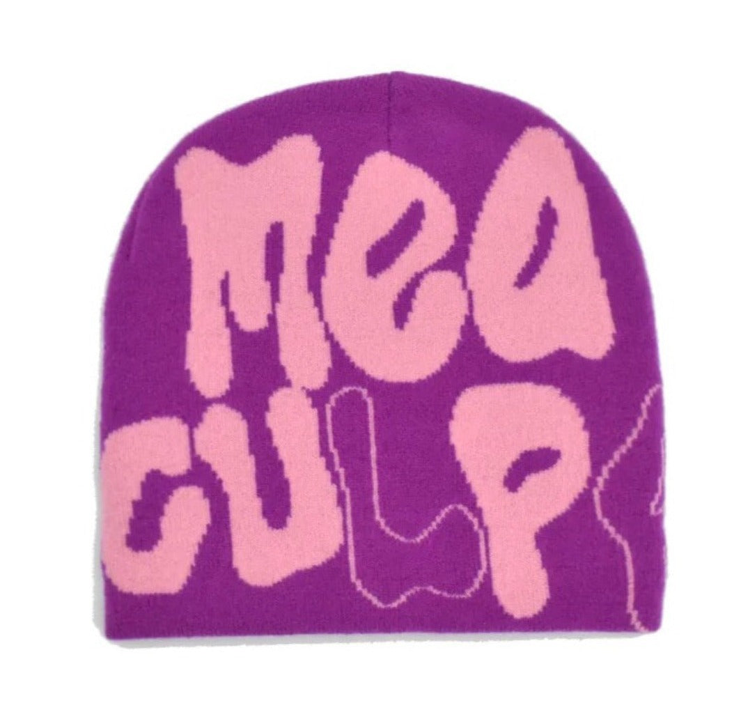 mea culpa purple hat