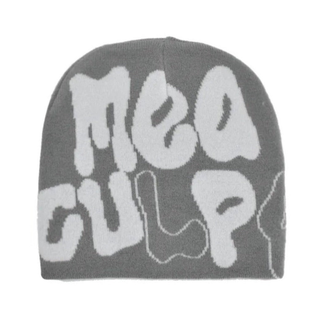 mea culpa light gray hat