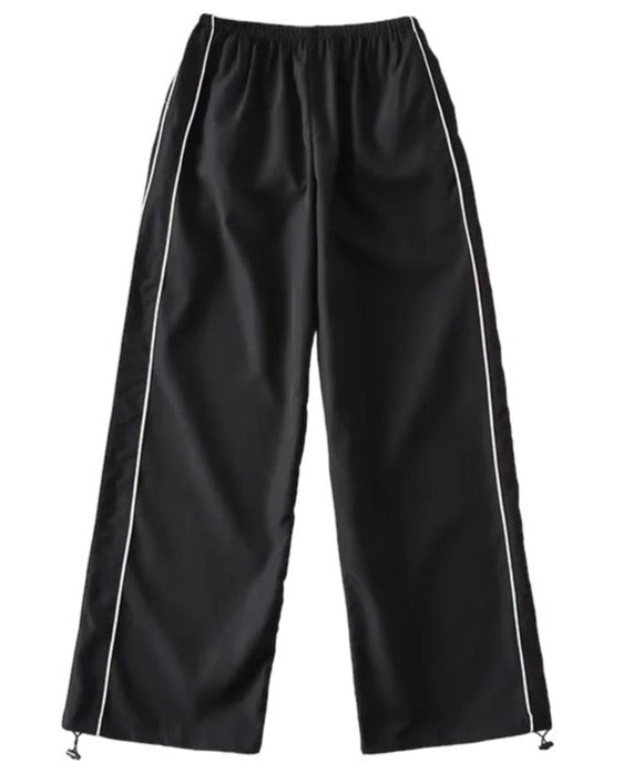 black cargo pants