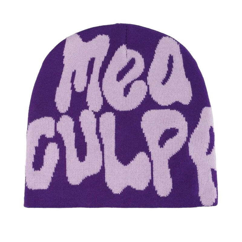 mea culpa purple hat