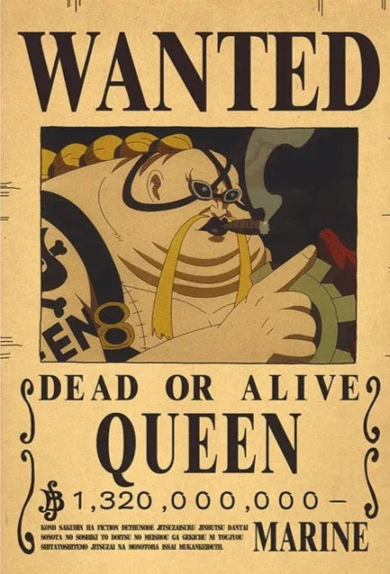 wanted queen poster