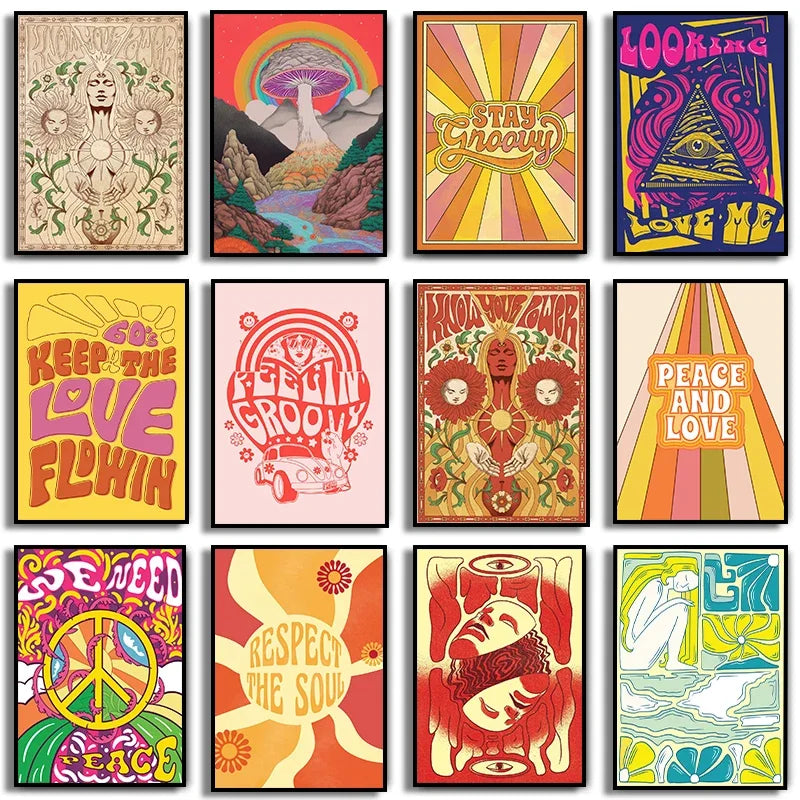 "feeling groovy" poster