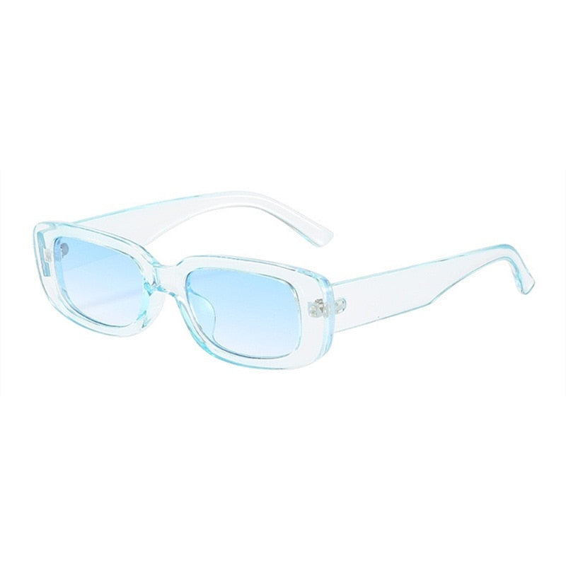 light blue sunglasses