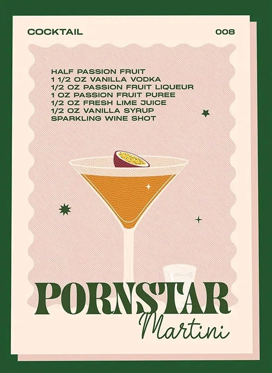 pornstar martini poster
