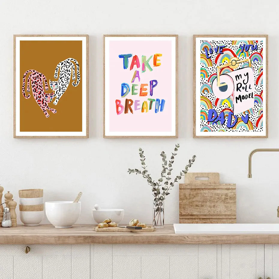 "love you my roll model dad" poster