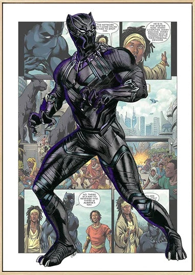 black panther poster