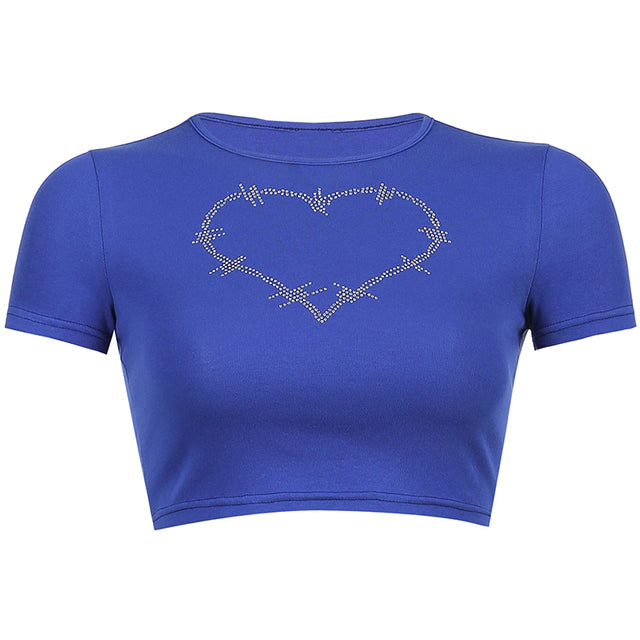 heart crop top