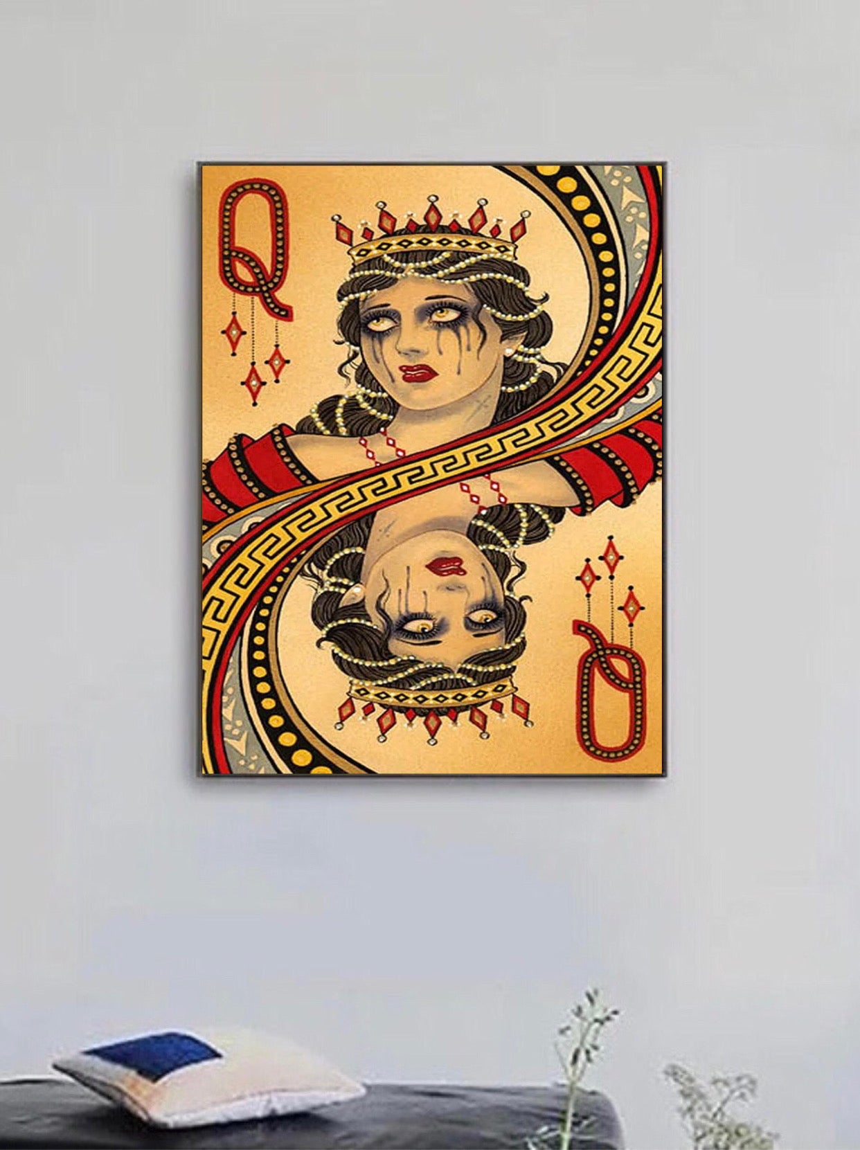 "queen" tattoo poster