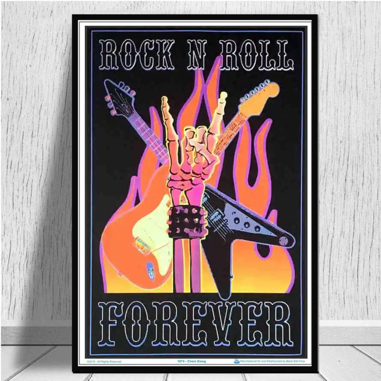 "rock in roll forever" poster