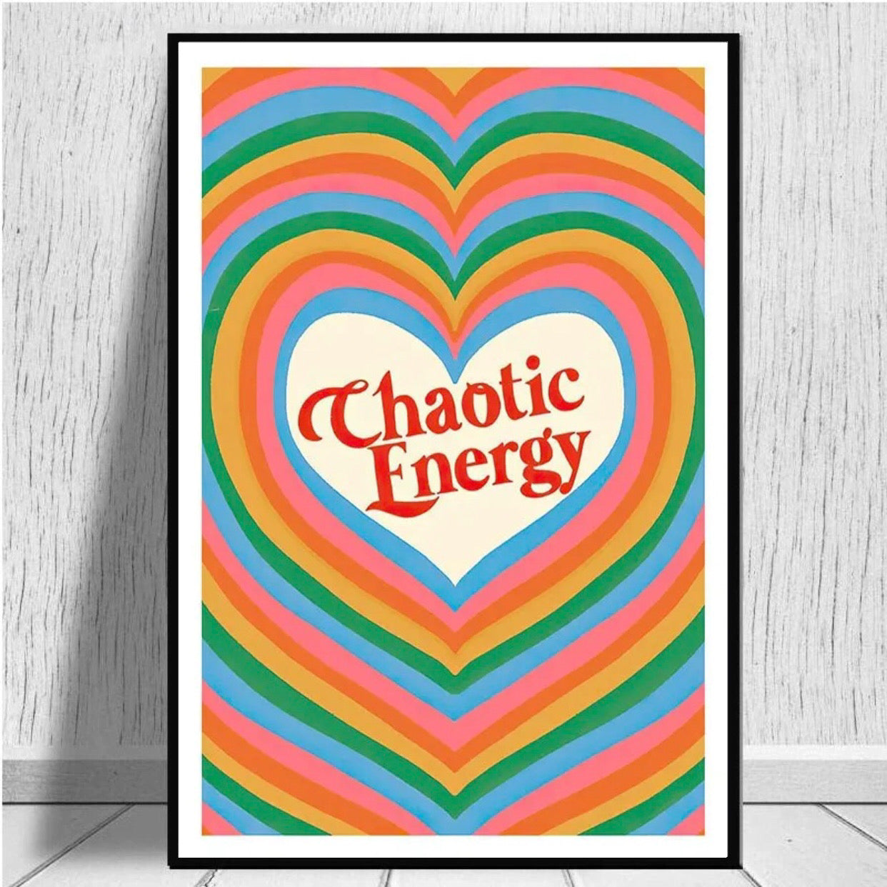 "chaotic energy" poster