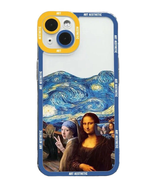 monna lisa selfie case