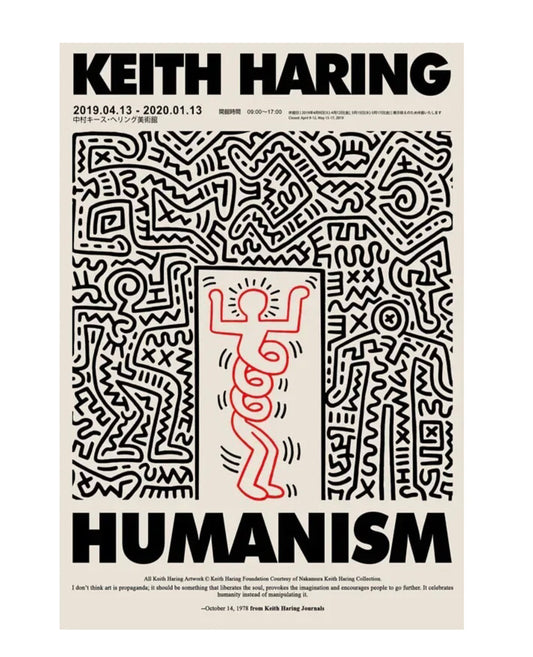 "humanism" poster