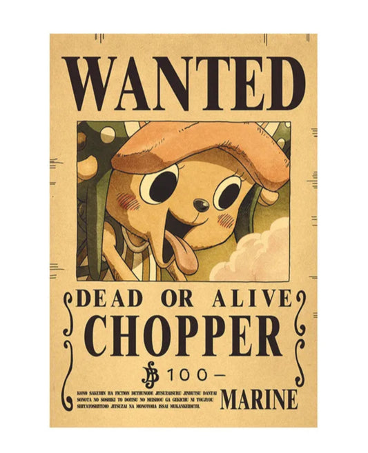 wanted chopper poster
