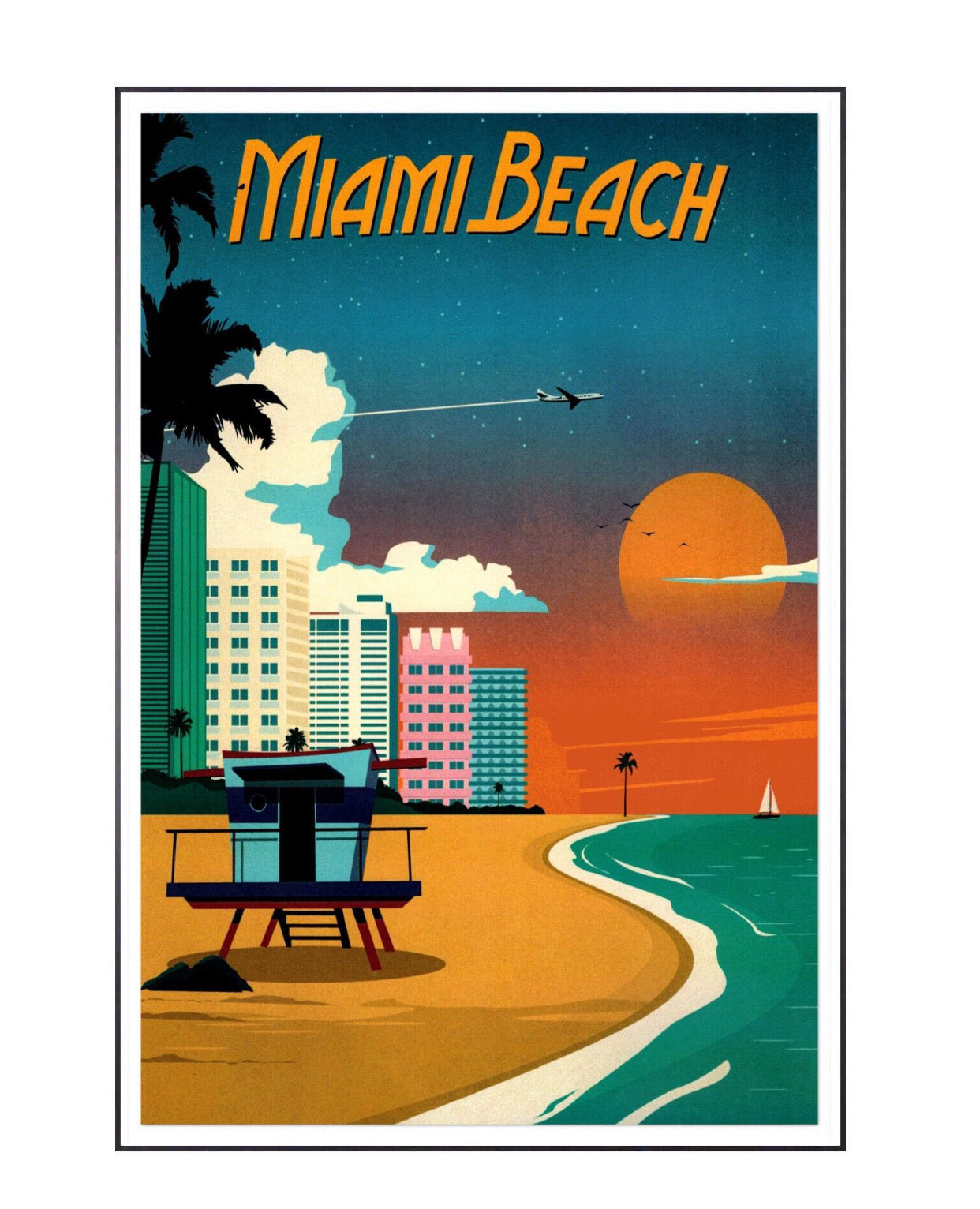 miami beach poster