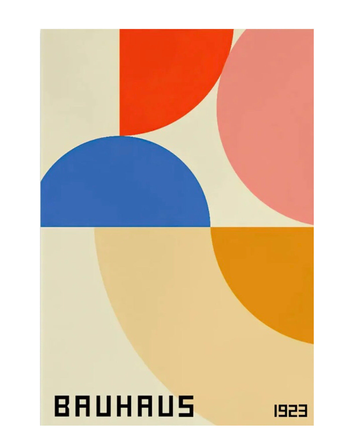 bauhaus poster