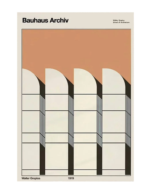 bauhaus poster