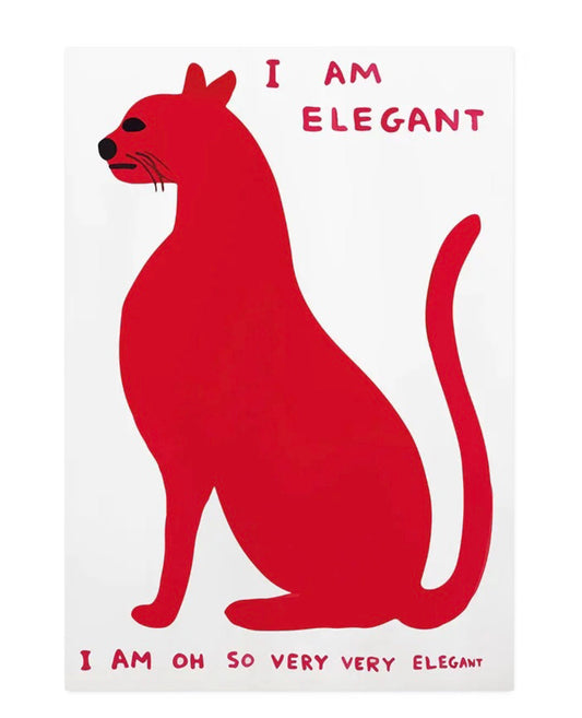 " i am elegant .." poster