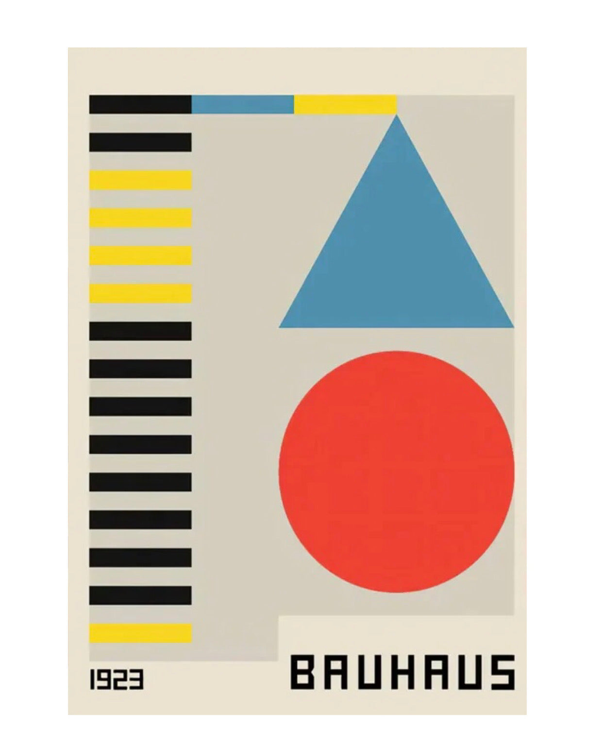 bauhaus poster