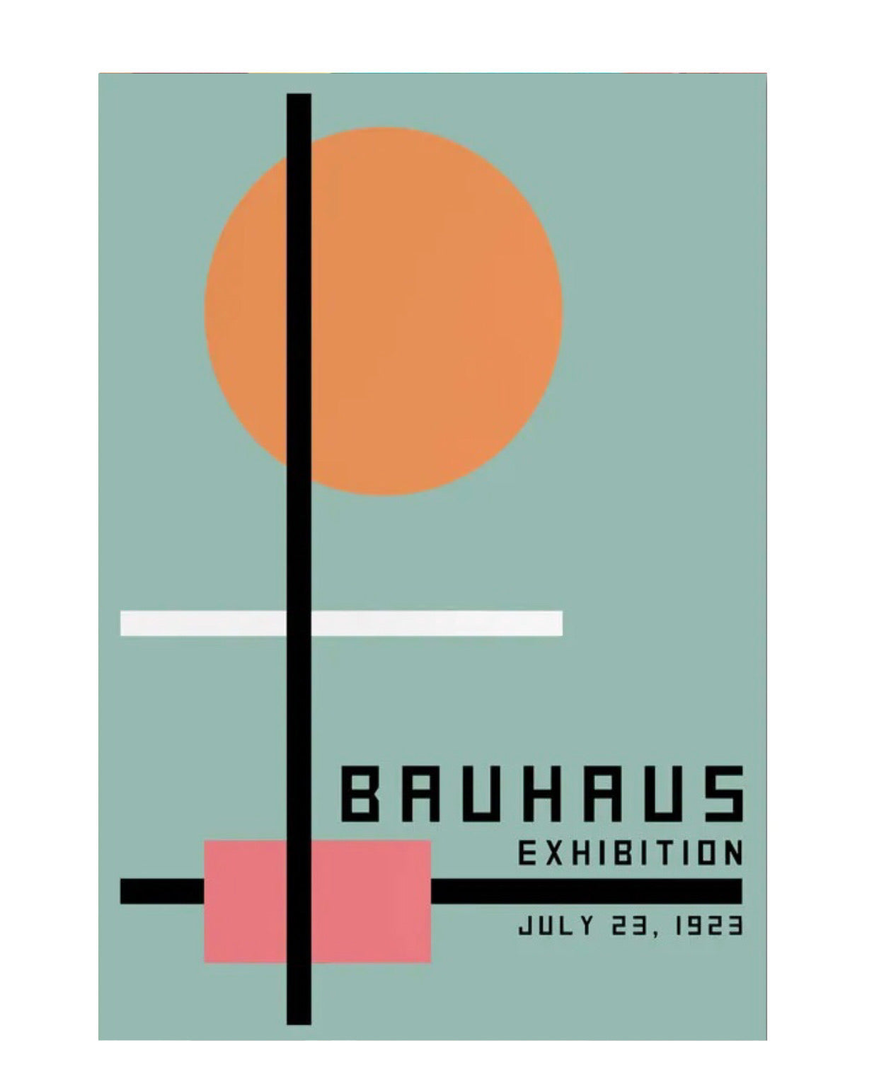 bauhaus exhibition poster