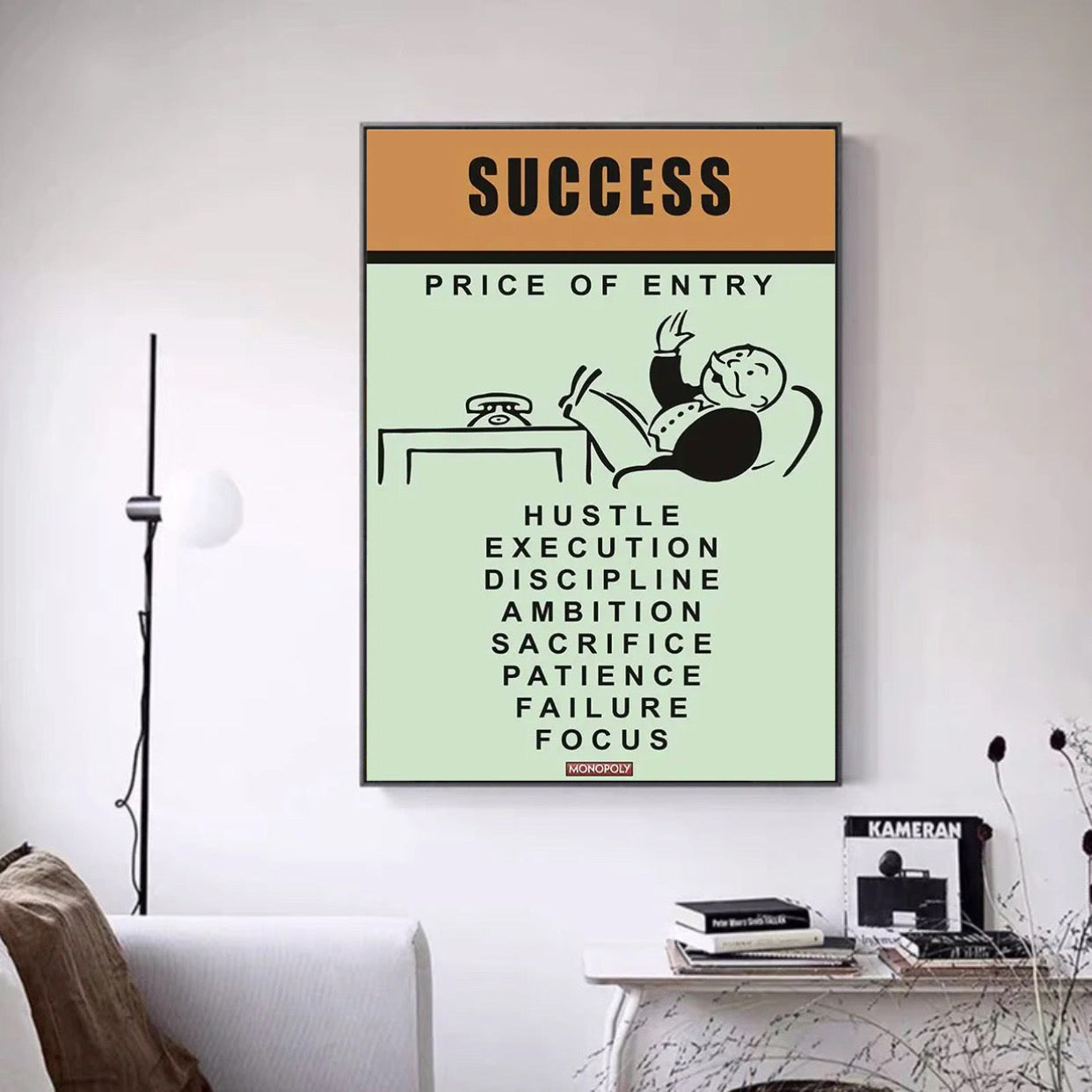 "success" money poster