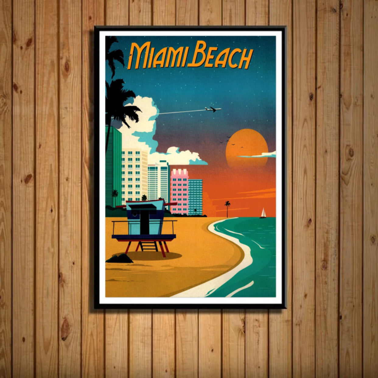 miami beach poster