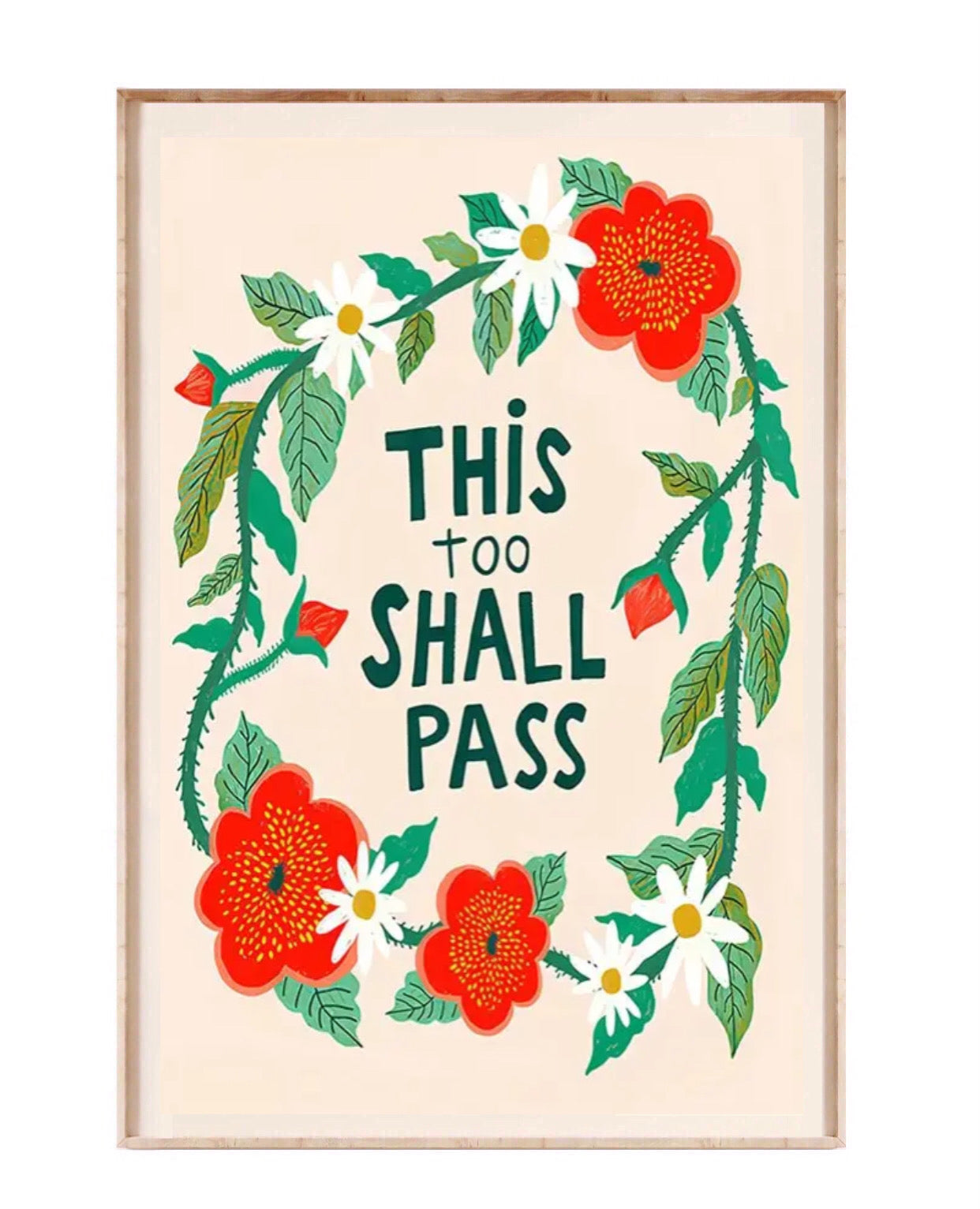 " this too shall pass " poster