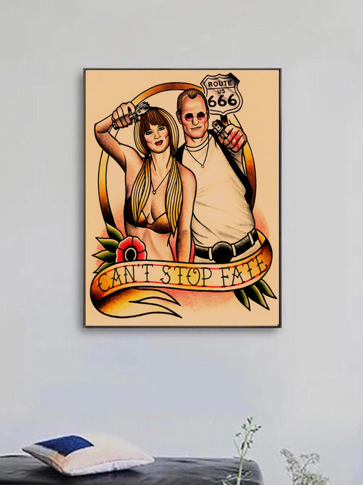 "can't stop fate" tattoo poster