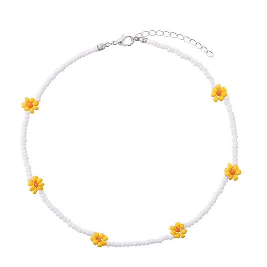 flowers collar