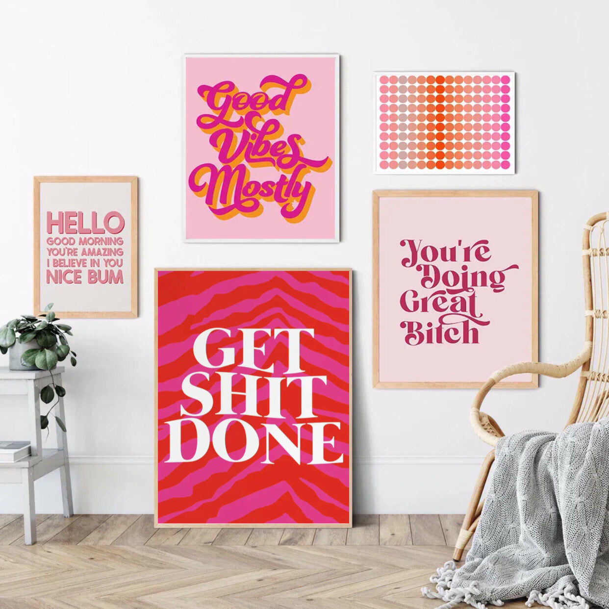 "get shit done" poster