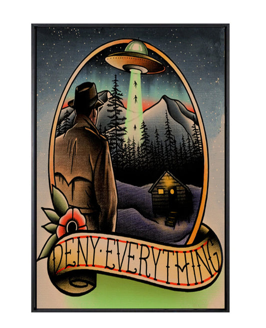 "deni-everything" tattoo poster