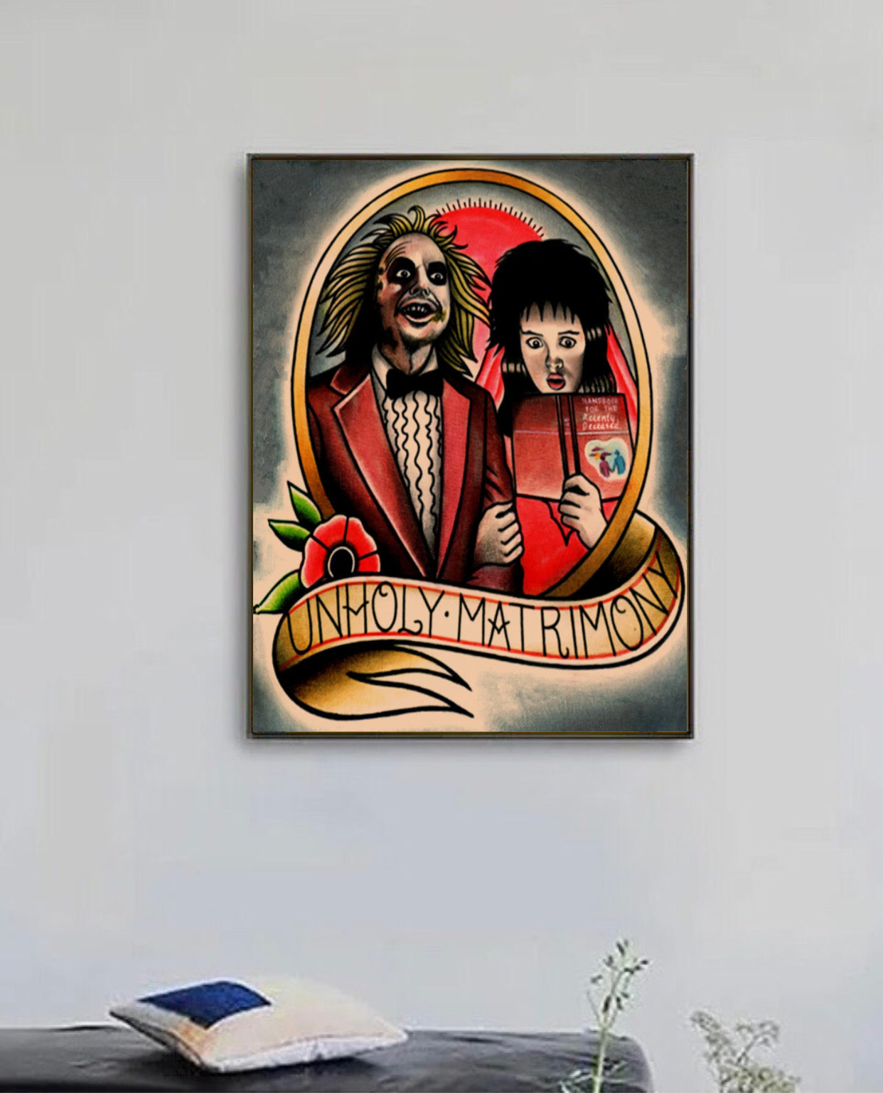 "unholy-matrimony" tattoo poster