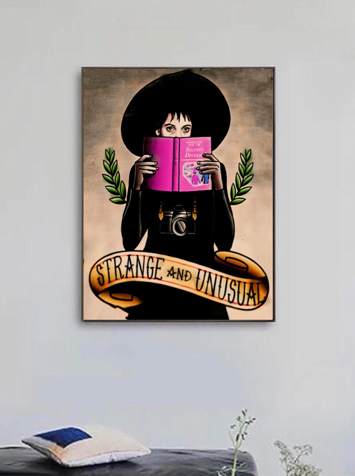 "strange and unusual" tattoo poster