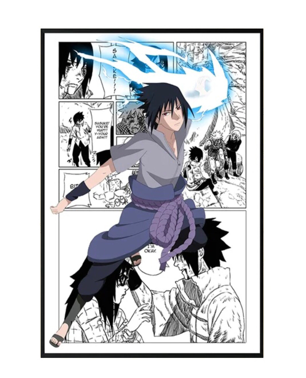 sasuke uchiha poster