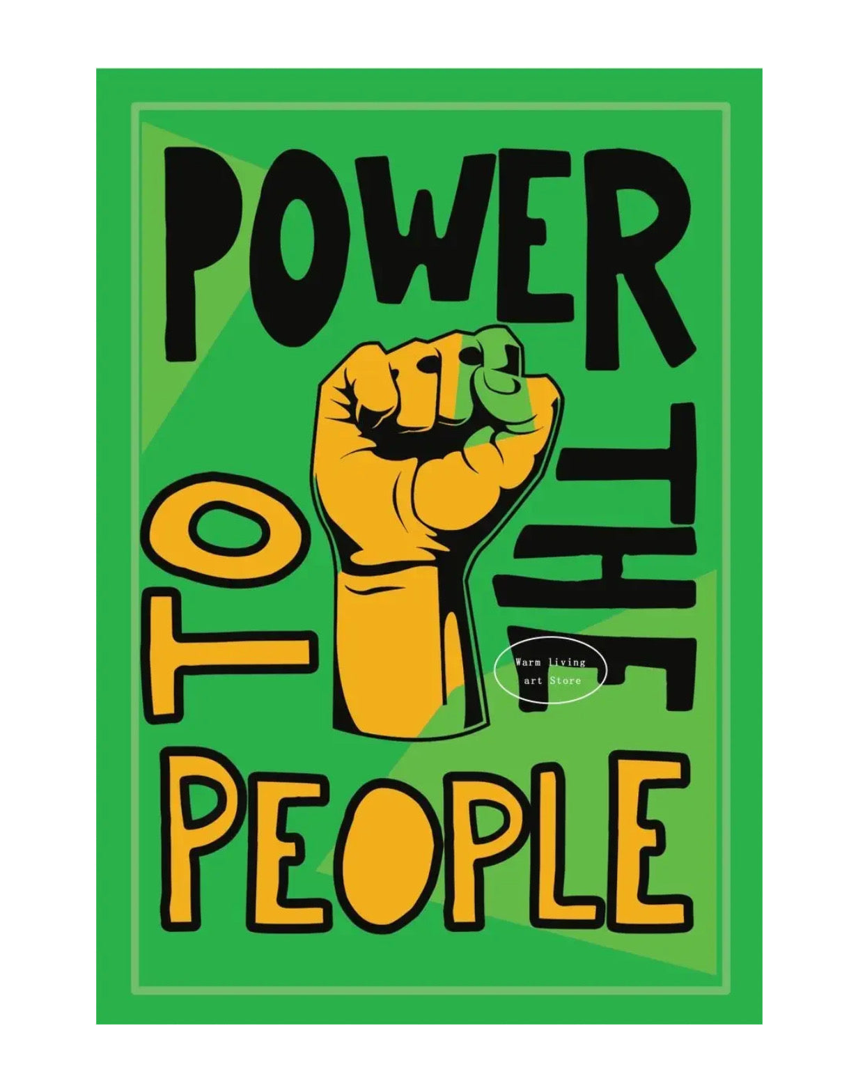 "power to the people" poster