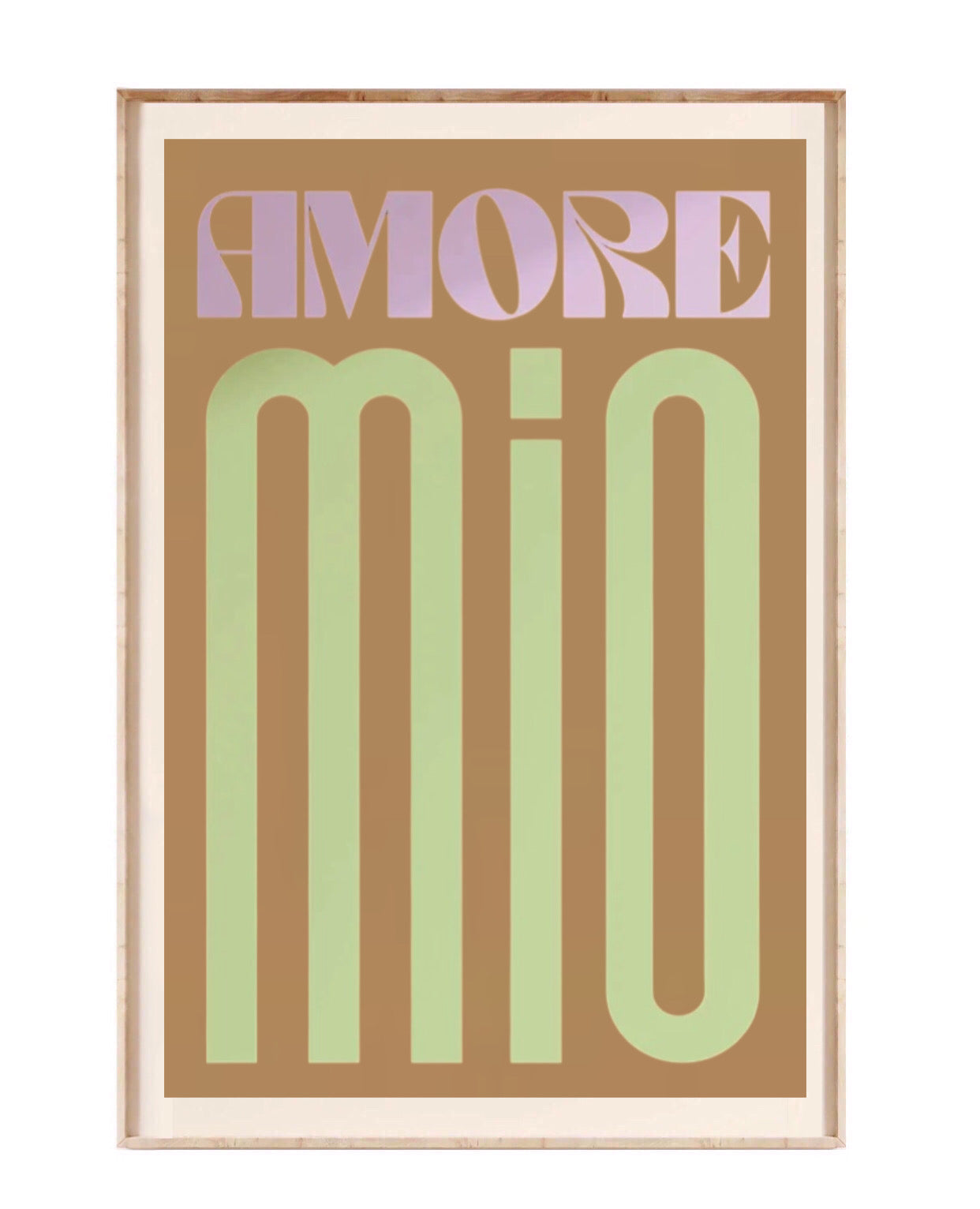 " amore mio " poster