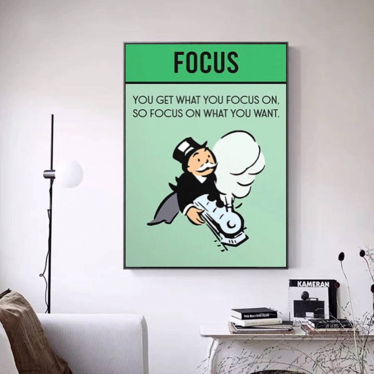 "focus" money poster