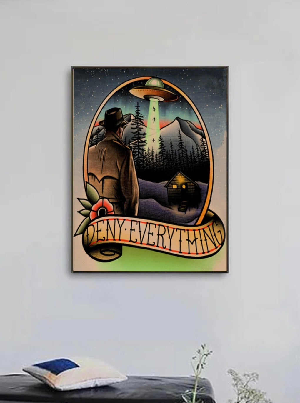 "deni-everything" tattoo poster