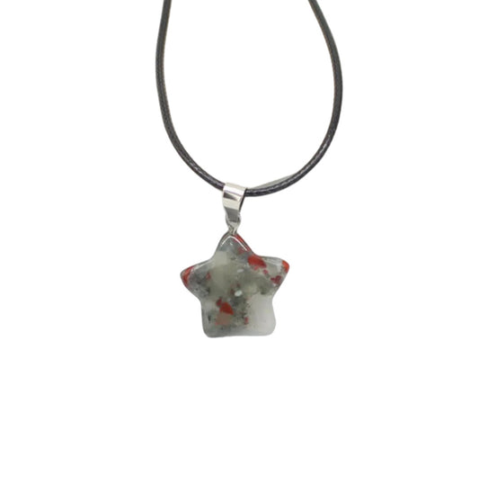 grey star pendant