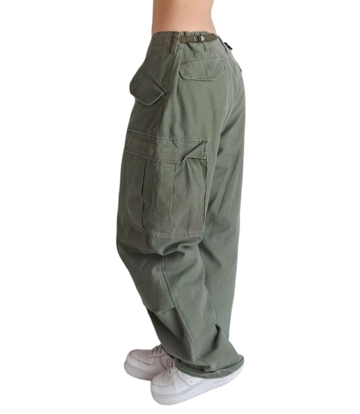 dark green cargo pants