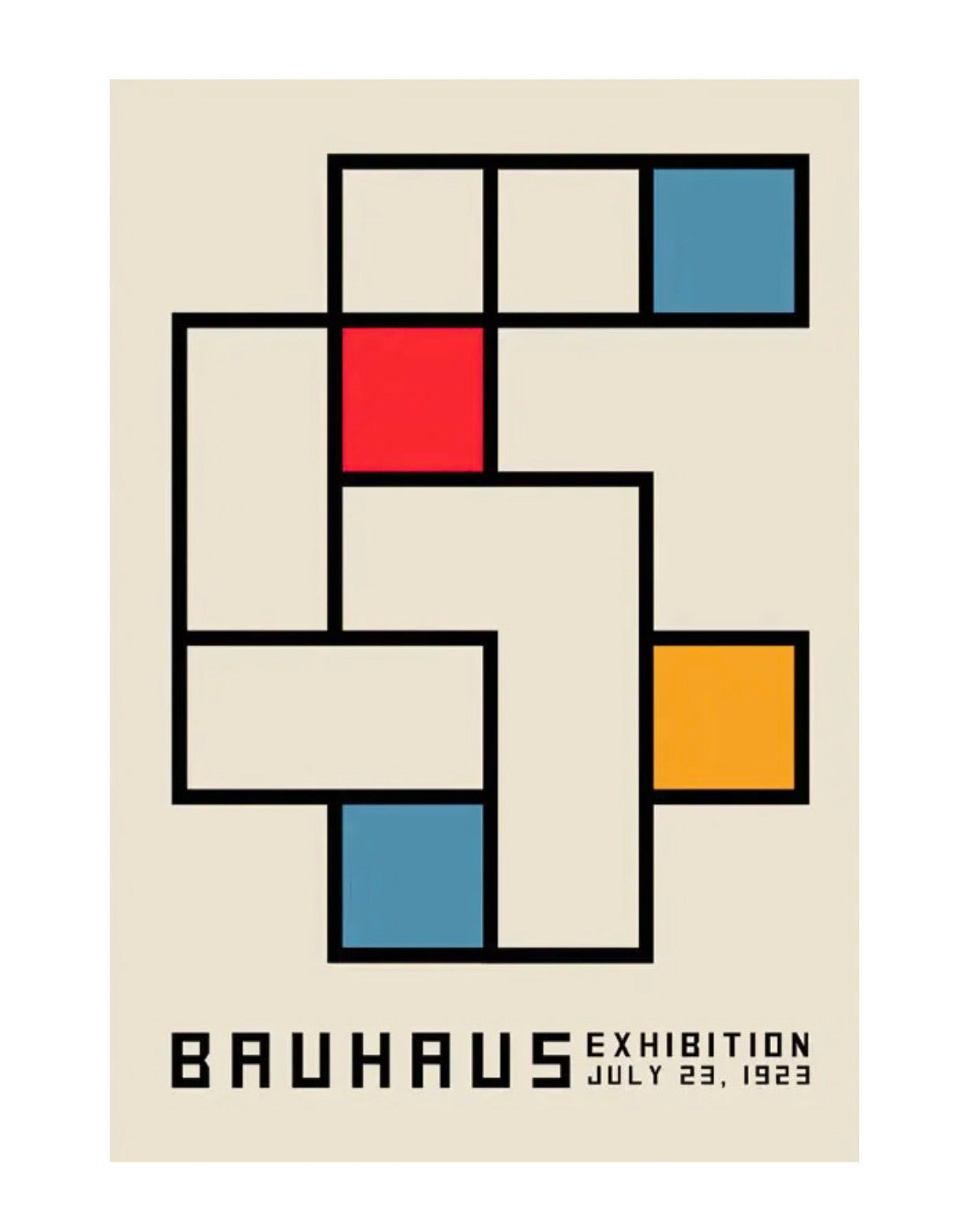 bauhaus poster