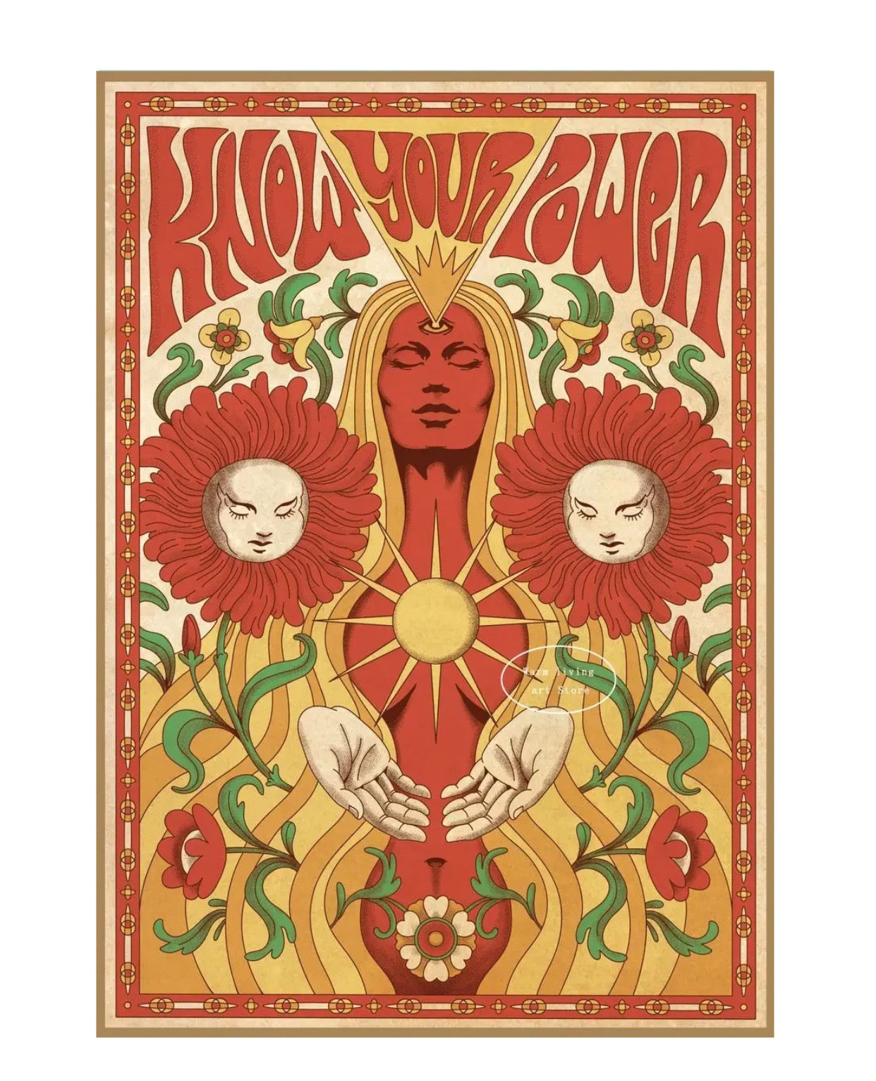 "know your power" poster