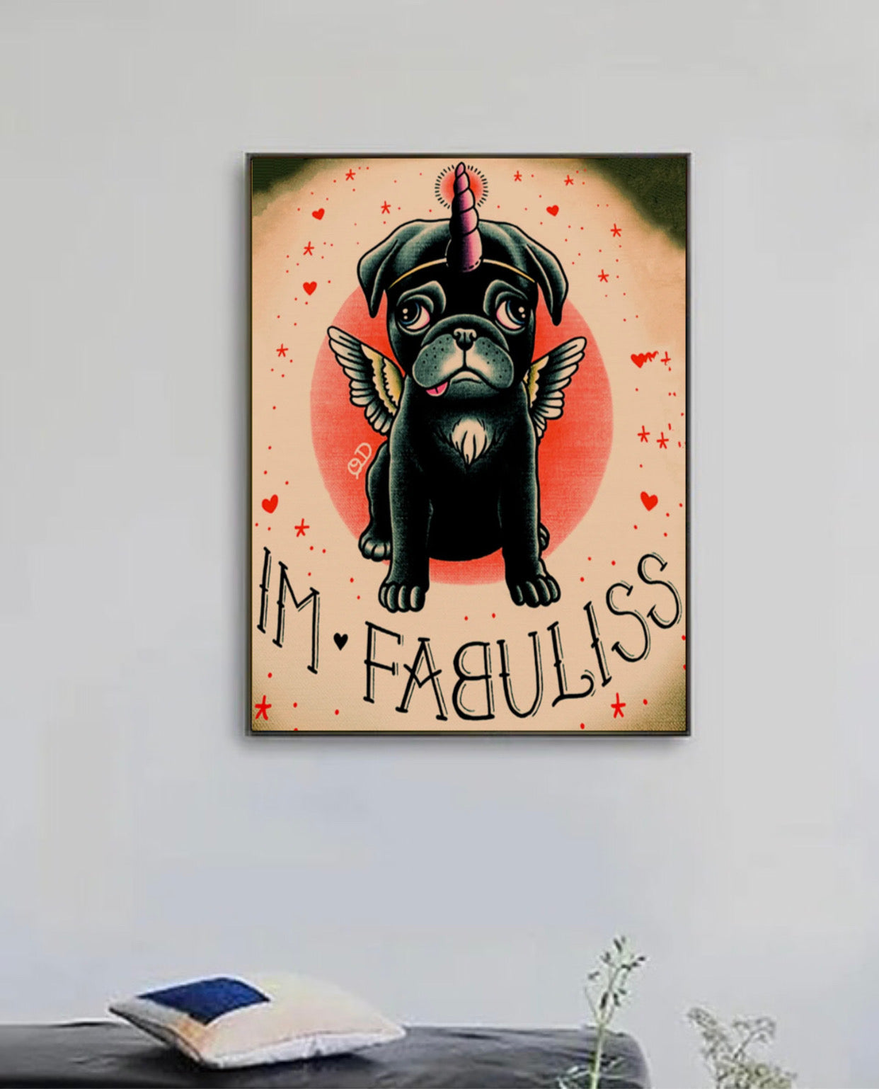 "im-fabuliss" tattoo poster