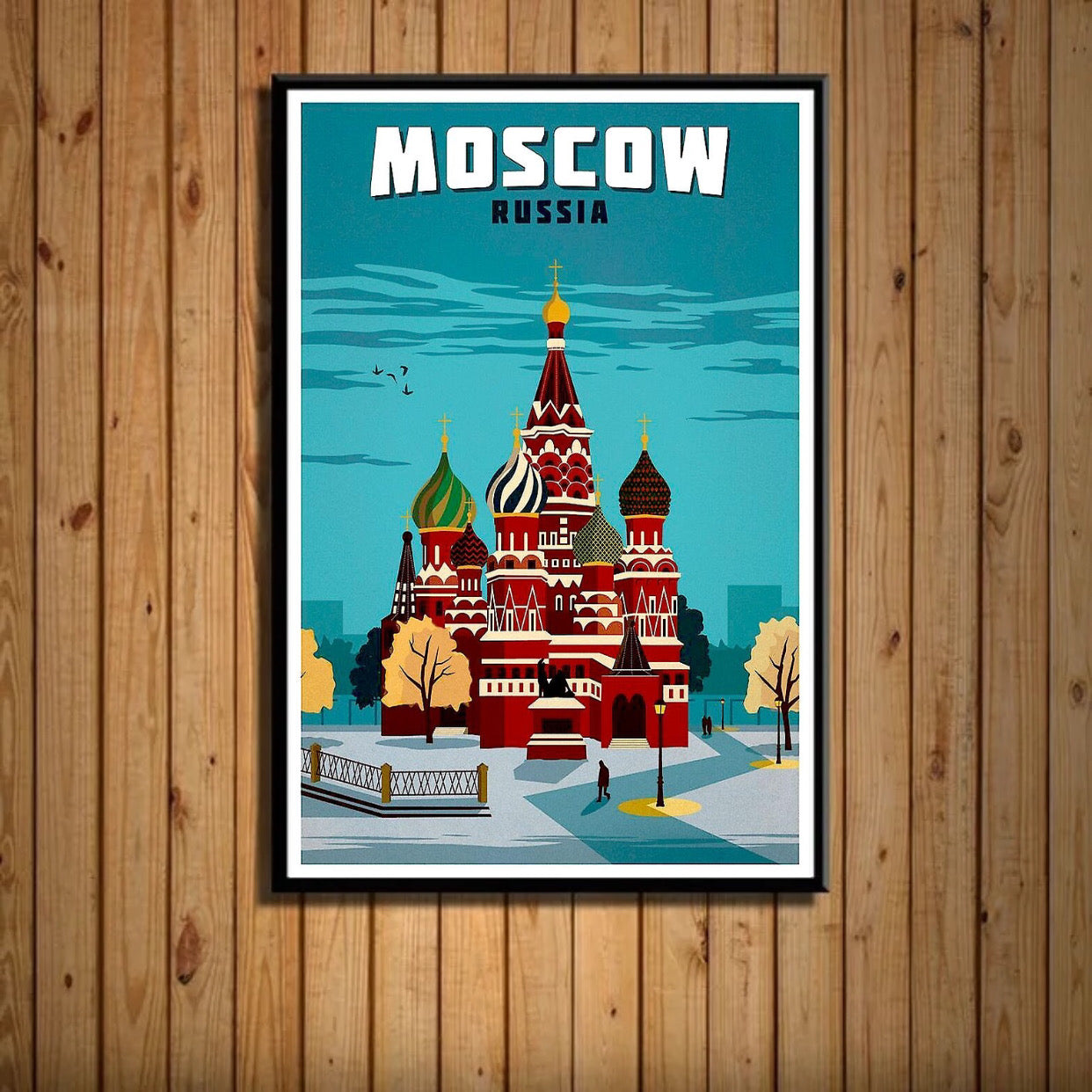 moscow russia poster