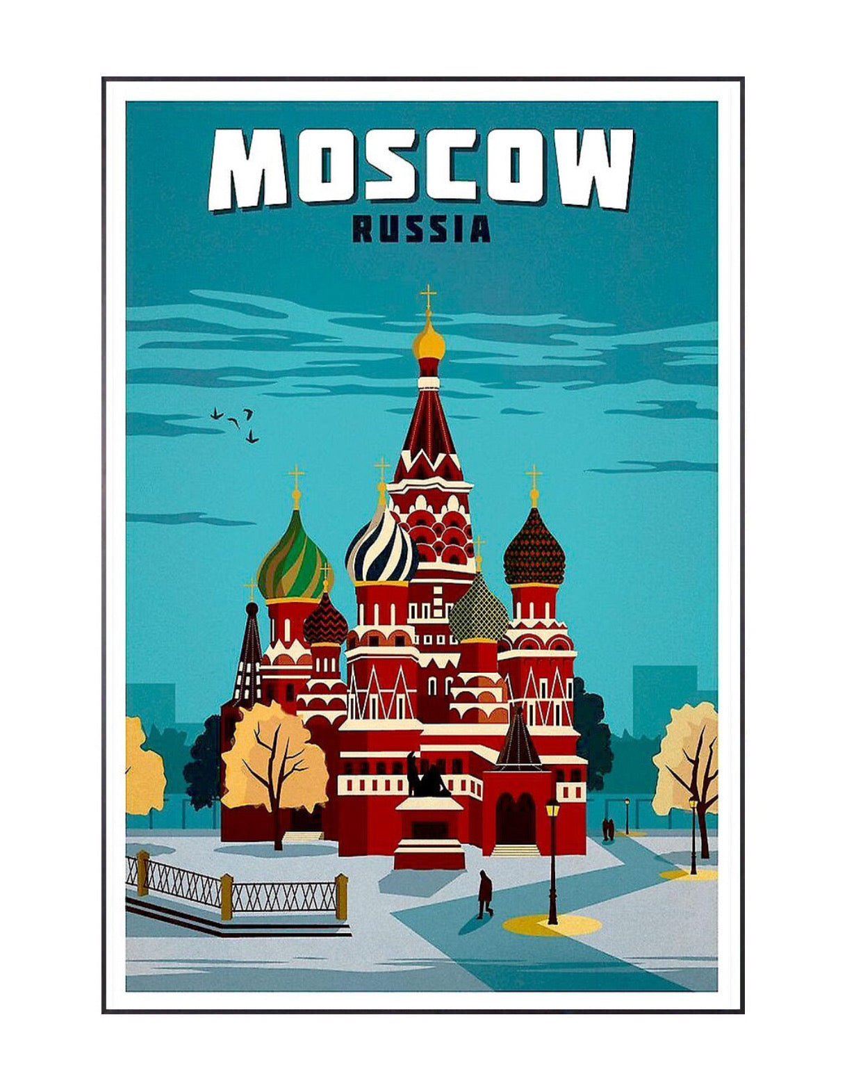 moscow russia poster