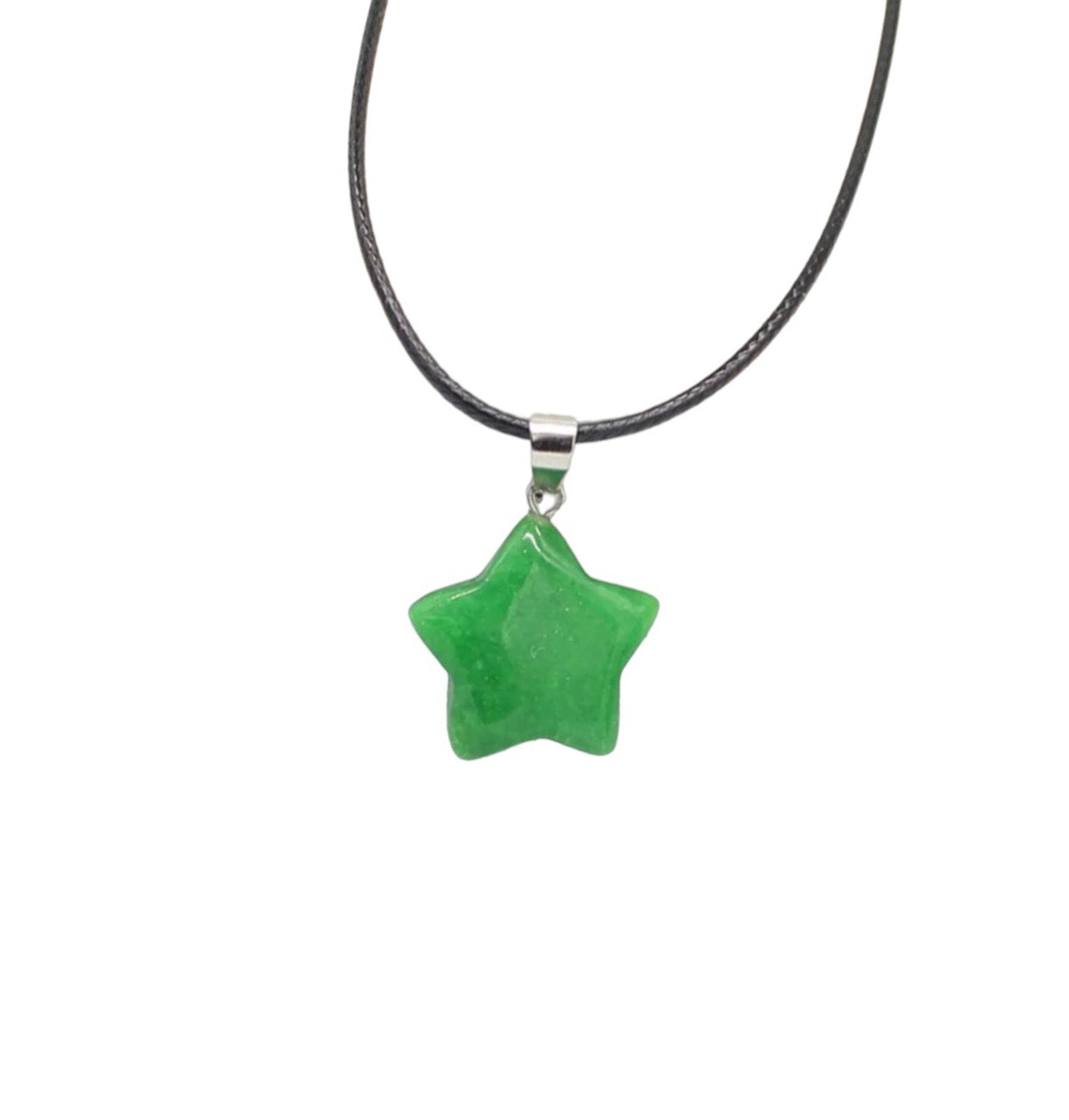 light green  star pendant