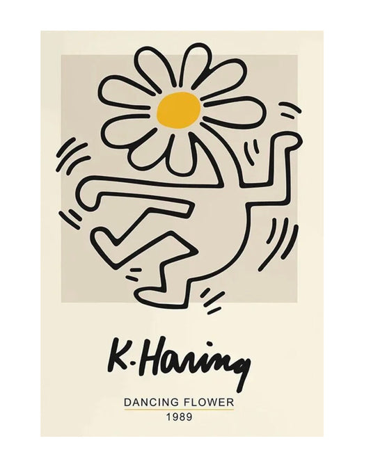 "dancing flower" poster
