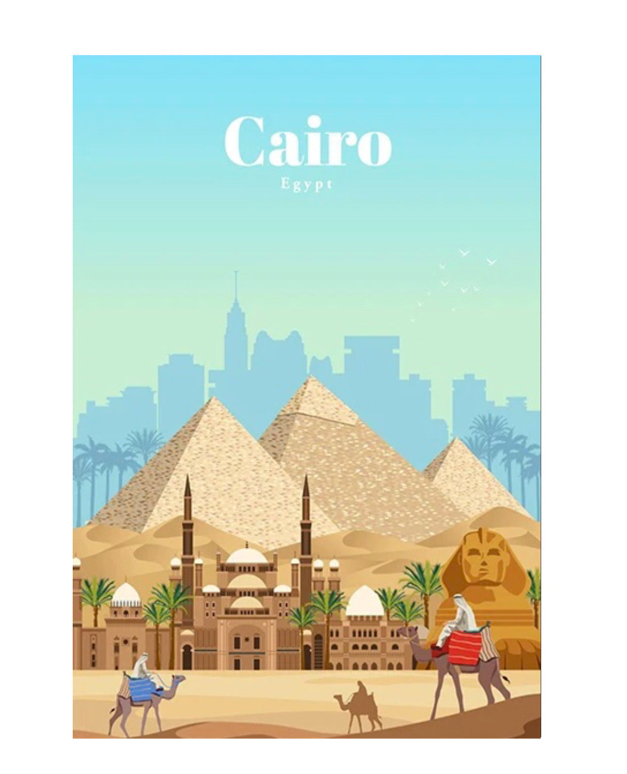 cairo, egypt poster