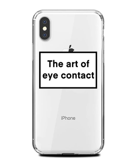 "the art of eye contact " case