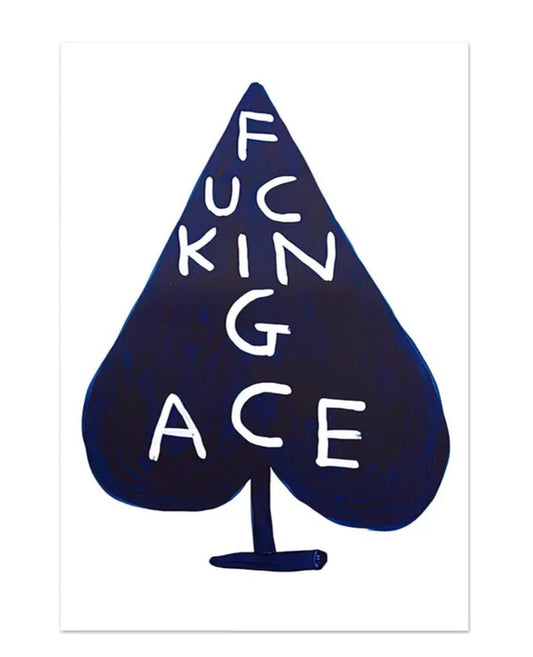 "facking ace" poster